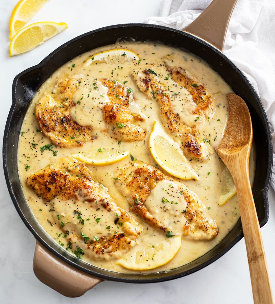 Chicken Gravy with Lemon